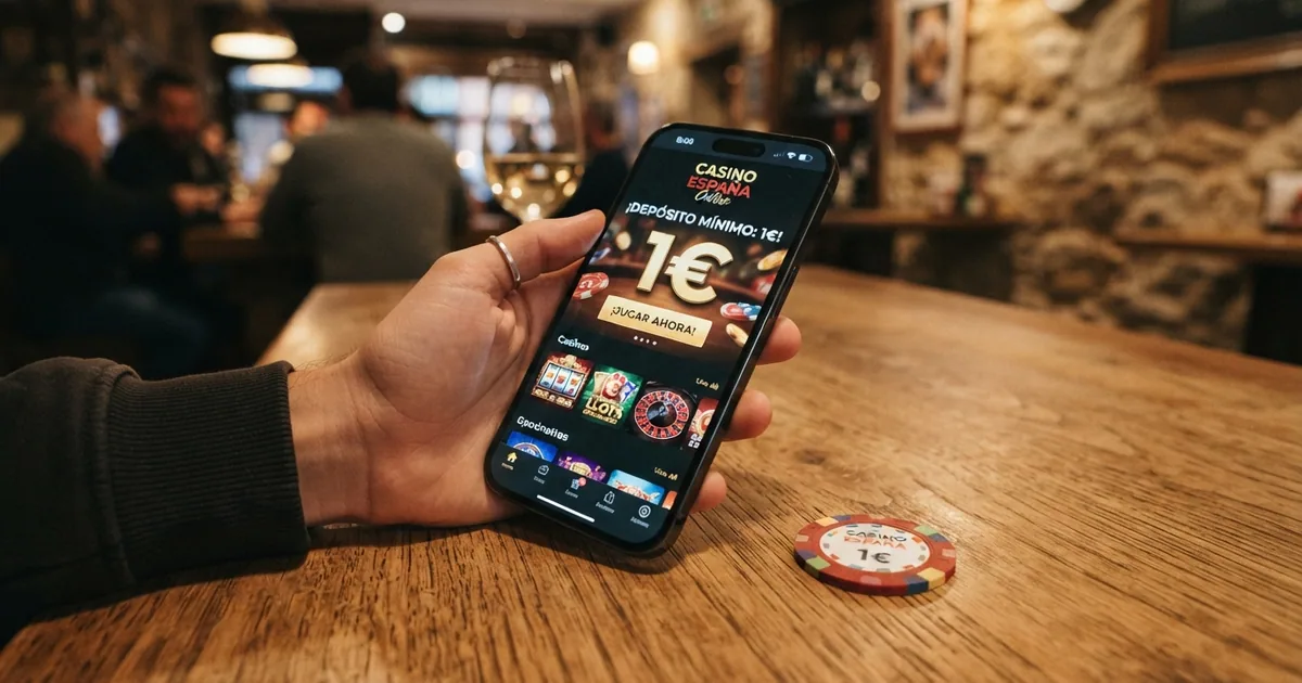 Casino online con 1 € de depósito mínimo en España: 10 DGOJ analizados
