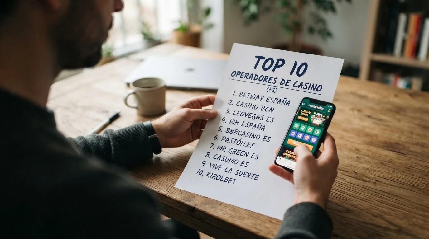 Collage o cuadrícula con los logotipos de los 10 operadores destacados ordenados por velocidad de retirada